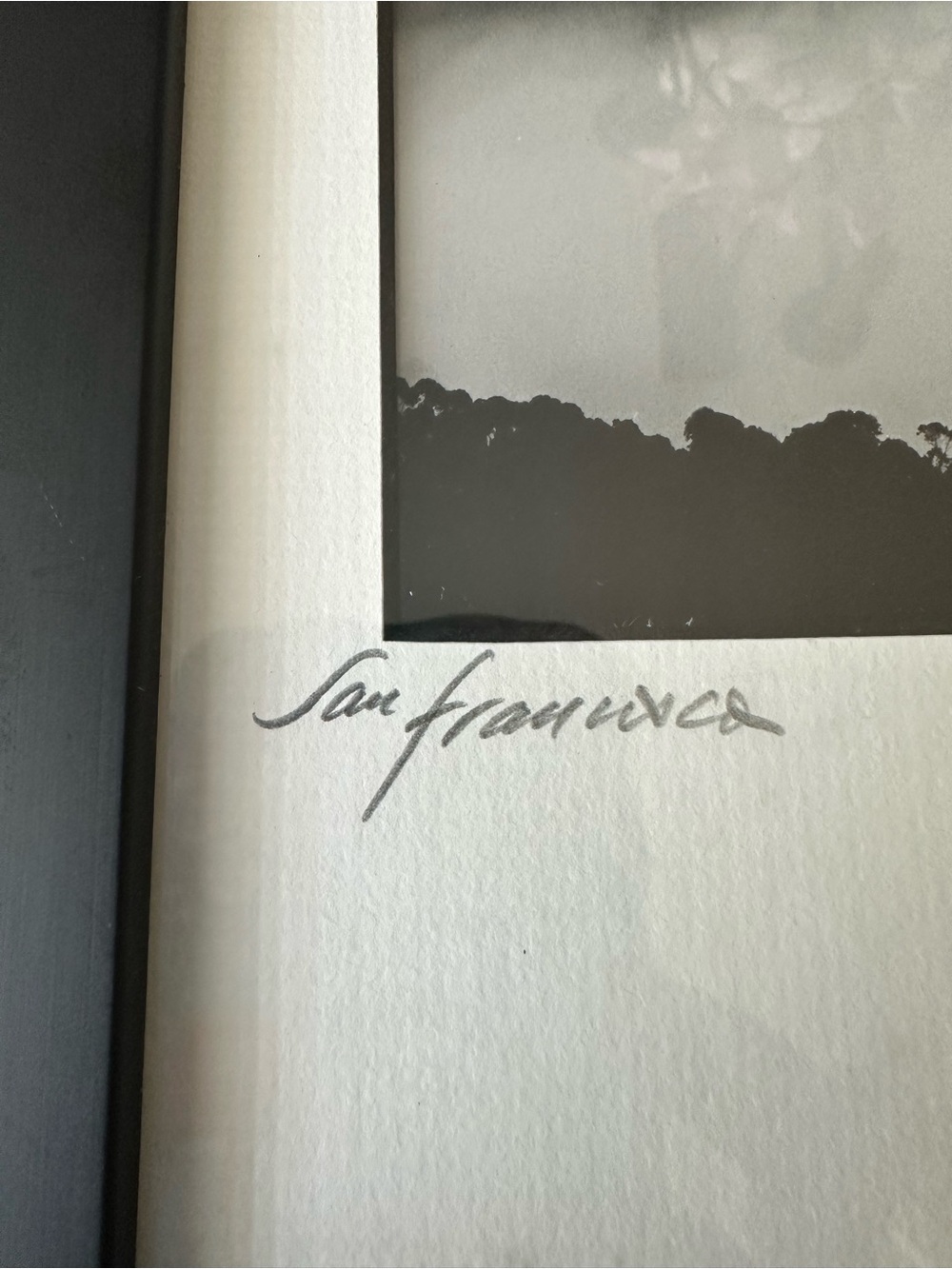 D. Campos Signed Golden Gate Bridge B&W Framed Photograph San Francisco - Picture 3 of 8